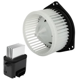 cciyu 27220JK00A AC HVAC Blower Motor & Heater Blower Resistor Kit Fit for 2011-2013 for Infiniti QX56/2014-2016 for Infiniti QX80 27220JK00A,27220JK00C,27220JK00D,27220JK01A,2312024,76528 AC Blower