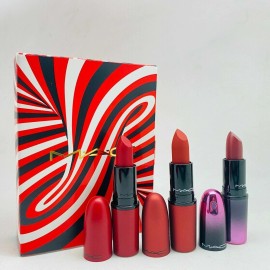 MAC Kiss Of Magic Lip Kit (3x Lipstick) - 3x3g/0.1oz - Sets - NIB ~HOLIDAY SALE~