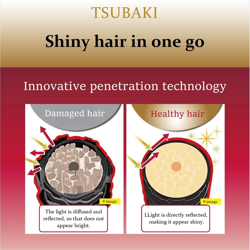 Premium Volume Repair Conditioner for Tsubaki 450 ml & Refill