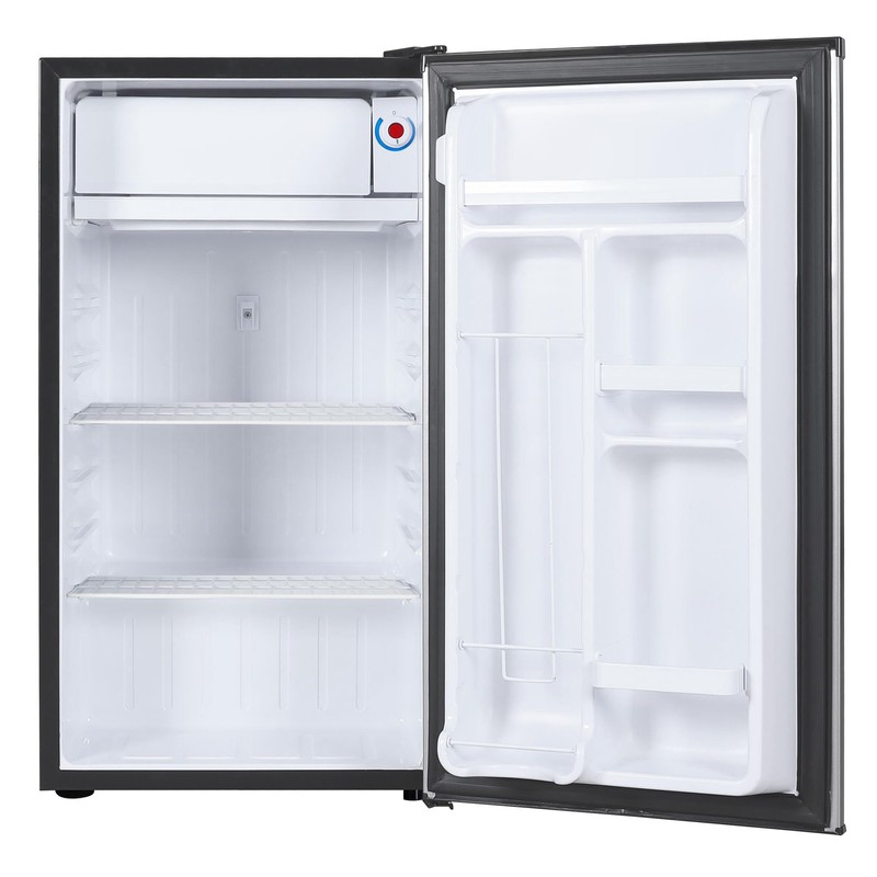 ARCTIC CHEF Mini Refrigerator-Freezer Compartment-Adjustable Thermostat Control-Reversible Doors-Ideal for Dorm,