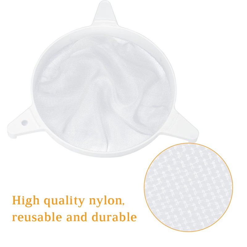 Honey Strainer Double Sieve Extractor Filter Mesh Beekeeping Equipment Beekeeper