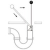 Ebbe Plastic PIPE PULLER for 1.5in, 2in, 3in Plastic Pipe