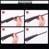 GARDIMU Rear Wiper Blade Assembly, Back Windshield Wiper Blades Arm