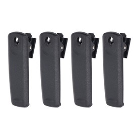 4PCS Radio Belt Clip Black Portable Two Way Talk Radio Belt Clip Replacement for Standard Horizon HX400 W VX290 SBR‑29LI