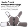 pangdi Cat Harness and Leash Set, No Over-the-Head Cat Vest,