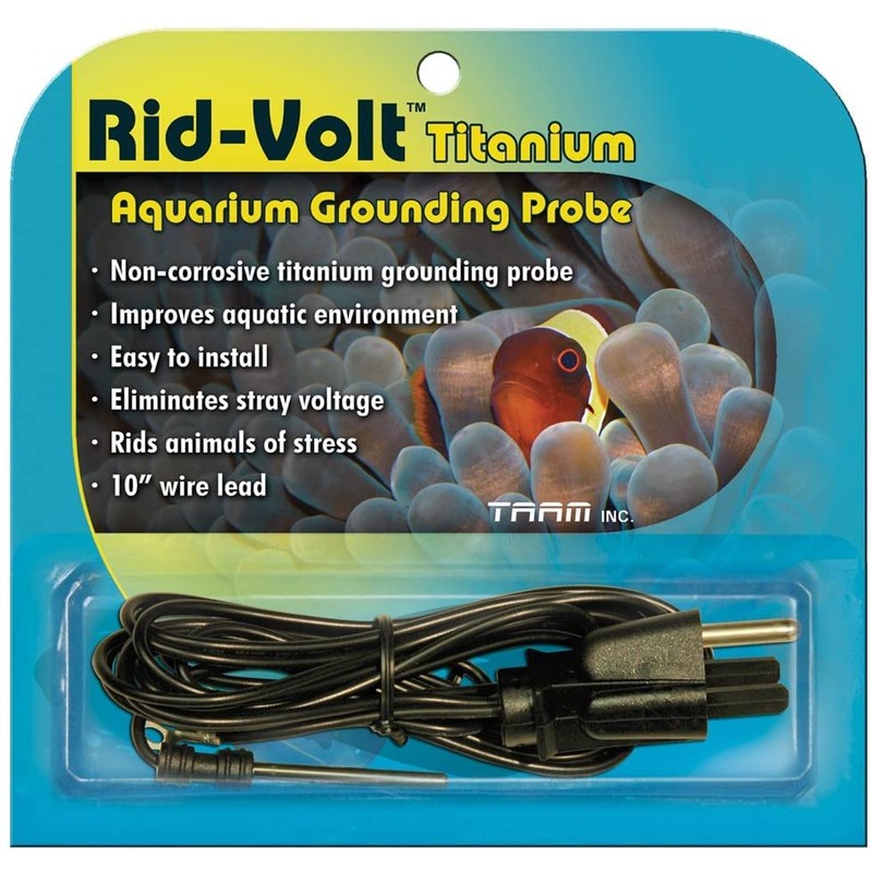 Rid Volt TAAM Professional Submersible Titanium Grounding Ground Probe with