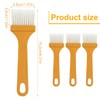 UCUNJIA Baking Brush, Kitchen Brush, 4 Pieces, Evenly Distributed, Durable,