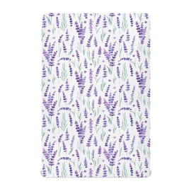 KICPOAY Fitted Crib Sheets Lavender Purple Stretchy Portable Playard Sheets for Baby Toddler, Breathable Soft Mini Crib Mattress 39 x 27 in for Boys and Girls