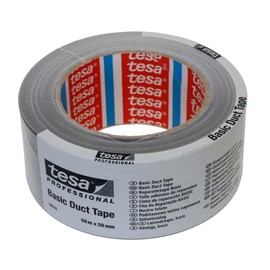 tesa® Duct Tape Number 4610 Synthetic Rubber Silver 150 µm 50 mm x 50 m 1 Roll(s)