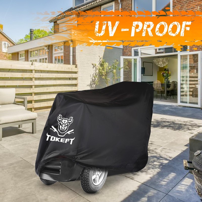 Tokept Mobility Scooter Cover, Heavy Duty 420D Oxford Fabric Electric