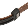 Magnetic Watch Band PU Leather Replacement Unisex Quick Release Wristband