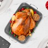 Glad Roasting Pan Nonstick 11x15 - Heavy Duty Metal Bakeware