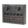 Live Sound Card with Built in Microphone Clear Recording Portable