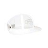 Chevron Trucker Classic Snapback Trucker Baseball Hat White