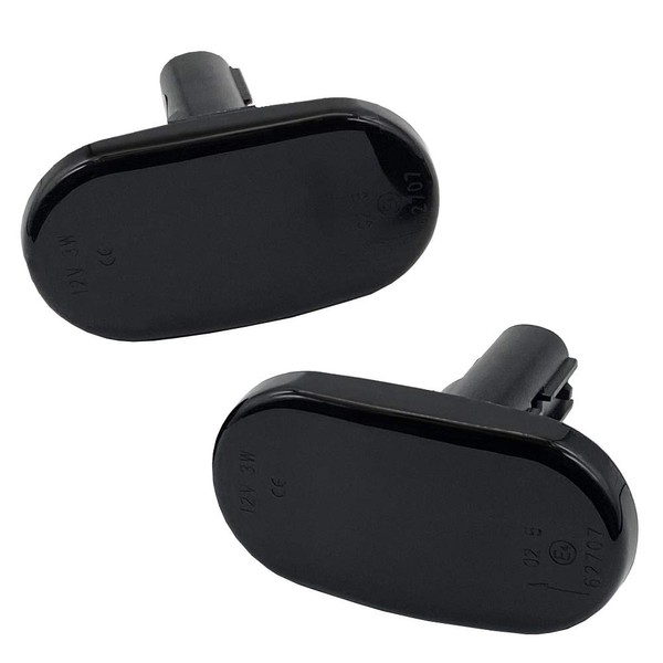 R-Field LED Sequential Side Marker Smoke Lens Flowing Turn Signals