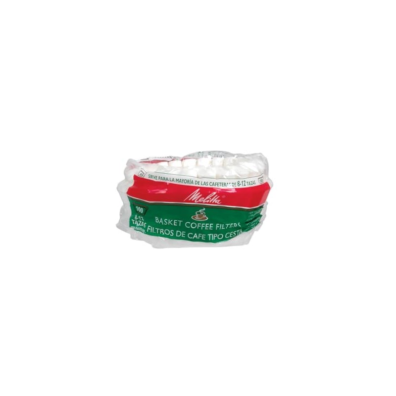 Melitta 629552 8 To 12 Cup White Basket Coffee Filters