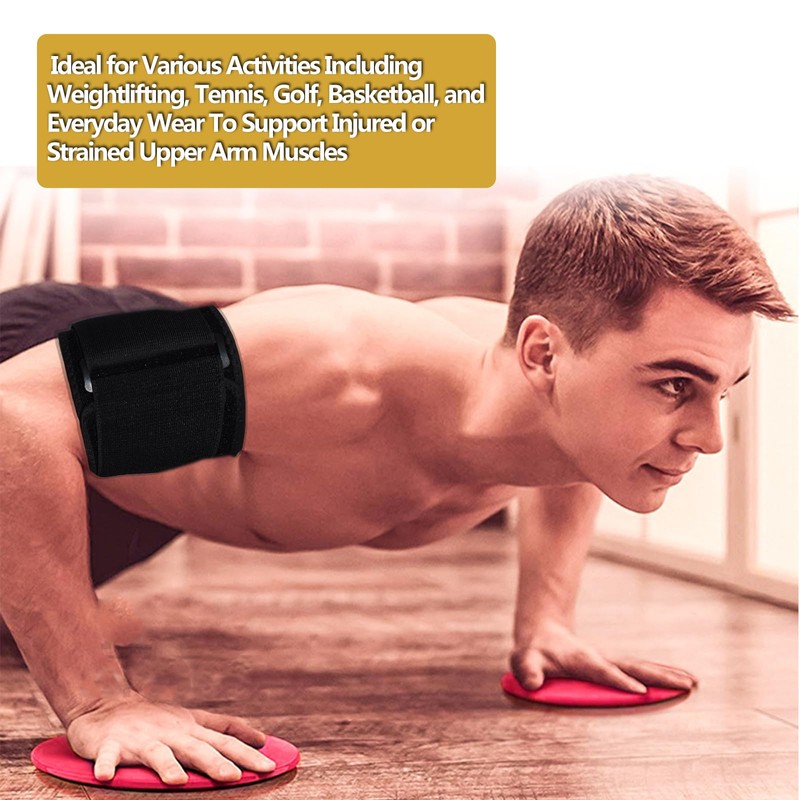 YAVOUN Bicep Tendonitis Brace Support-Adjustable, Tricep Tendonitis Brace