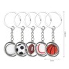 YSDYY 5 Pieces Of Ball Game Theme Keychains, Sports Memorabilia,