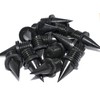 ecoSpikes 3/8 inch (9 mm) Black Steel Track and Cross