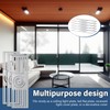 Tellegloww 24 Pcs New Construction Mounting Plate 3/4/6 Inch LED