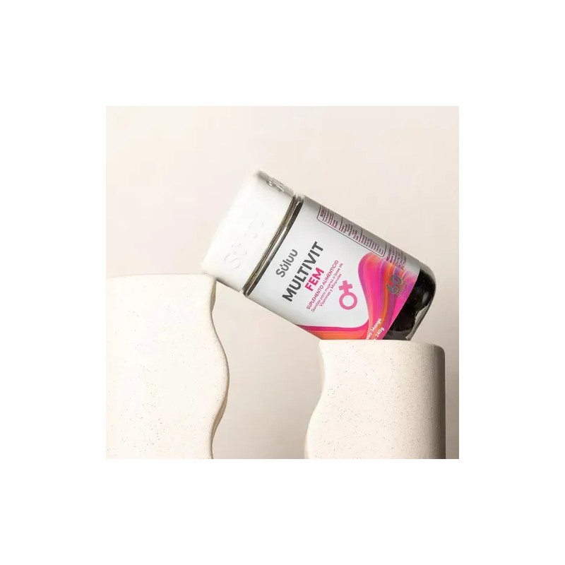 Suplementos Mujer Multivitamínico Vitaminas Sin Gluten Fresa-mango