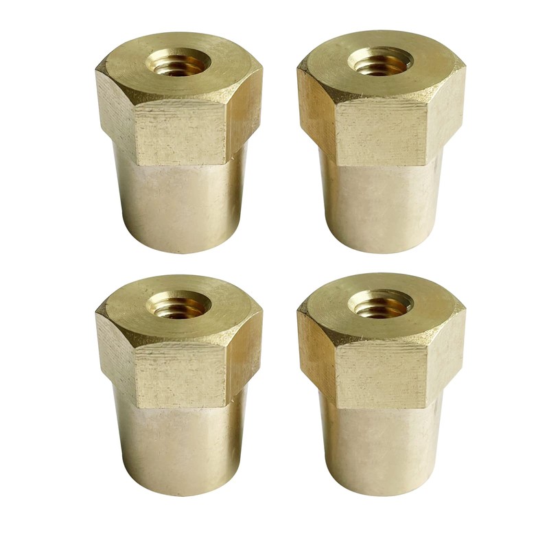 Ampper M8 Thread Female Brass Battery Terminal Post Adapter Battery