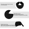 Foam Collar, Black, Adjustable Neck Support That Reduces Pressure, Comfortable,