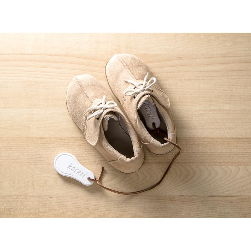 アネスティ 珪藻土 シューズ ケアタブレット 靴 乾燥 キッズ用 2個入り ホワイト 縦7.8×横3.8×高さ0.8cm