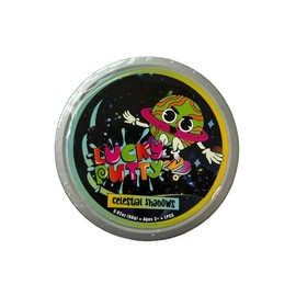 Lucky Putty Celestial Shadows, Black Glitter Putty with Glow in Dark Sparkles, 3.2 oz