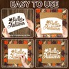 18 PCS Fall Stencils for Door Mats Crafts