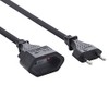 Electraline 900007 Protective Contact 2 m Cable White Plastic Cable