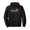 Evergreen Vintage Stripes Cushman, New Hampshire Pullover Hoodie