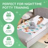 Potty training bed pad with tucks, mattress protector for 100%