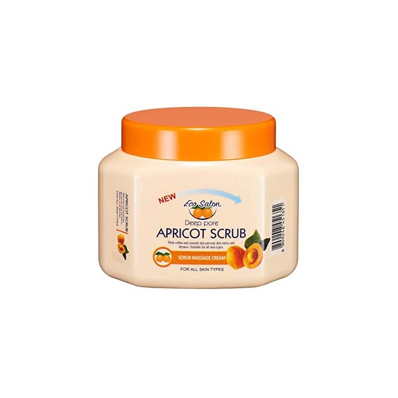 Ciel Etubera Apricot Scrub Massage Cream, Hard Type, 19.4 oz