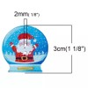 Shelly's Buttons and More Printed Snowglobes - Shelly's Buttons Christmas