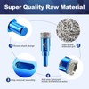 Dry Diamond Drill Bit Set,BRSCHNITT 2pcs 4/5 Inch Hole Saw