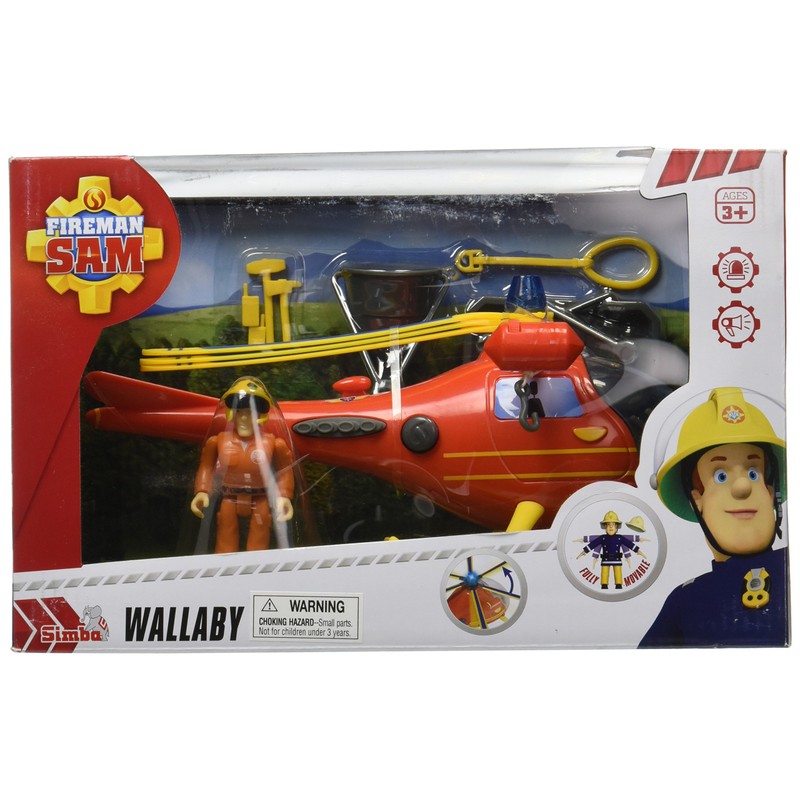 Speelgoed 79403 Fireman Sam Helicopter Play Set, Multi