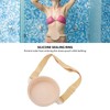 Stoma Ostomy Bath Cover Waterproof Adjust Belt Silicone Sealing Ring