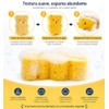 Esponjas de Baño para Bebé de Celulosa, Set de 4