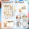 What's Your Teddy Bear Name Game Cards, Birthday Game Supplies,