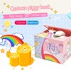 Christmas Stealing Coin Money Box Toy Santa Claus Piggy Bank