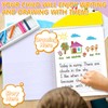 Fulmoon 6 Pcs Primary Composition Notebook K-2 with Picture Space