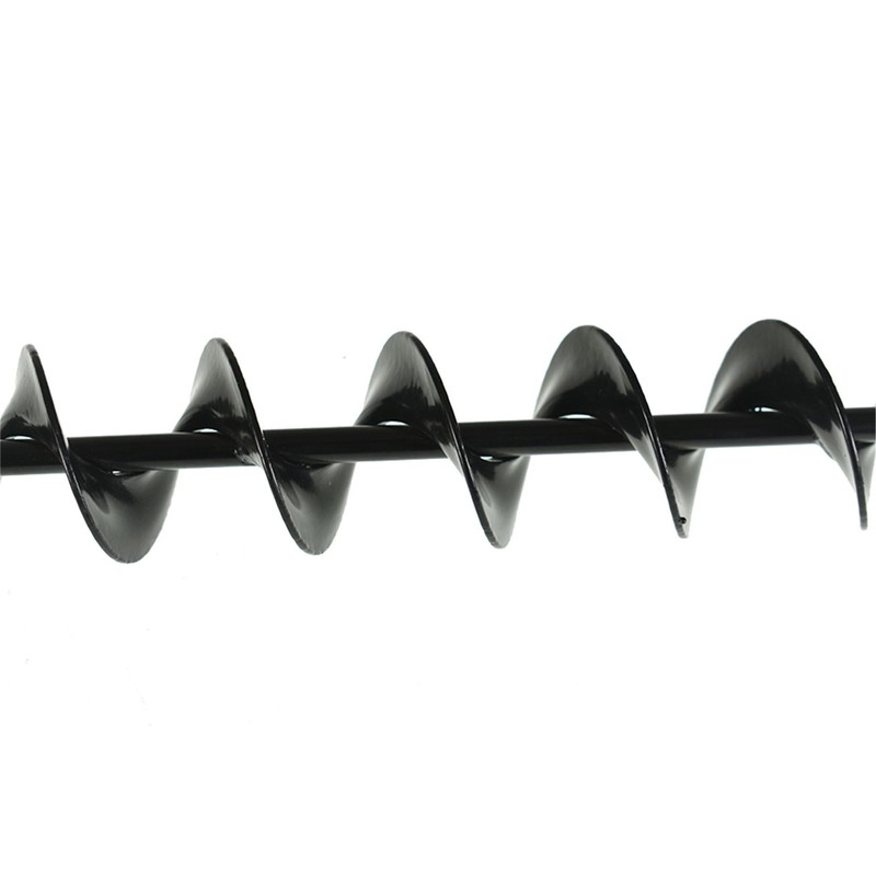 kimllier Small Auger Drill 2 x 24 Black, Long Blade