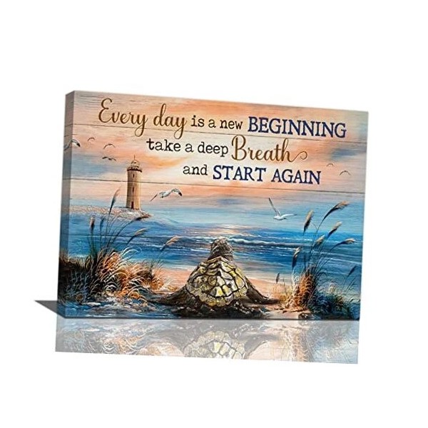 Does Not Apply Bathroom Decor Wall Art Beach Blue Ocean