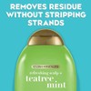 OGX, Shampoo Extra Fuerte de Tea Tree y Menta, 385