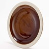 TAMAKI T-893128 Rashic Platter Brown, 10.4 x 1.4 inches (26.5