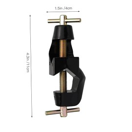 ABOOFAN 2 Pcs German Style Cross Clip Laboratory Clamp Right Angle Support with Premium Zinc Alloy Material for Laboratory Equipment