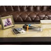 Clear Sturdy Acrylic Serving Tray with Handles-10x15Inch-Serving Coffee,Appetizer,Breakfast,Butler-Kitchen Countertop Tray-Makeup