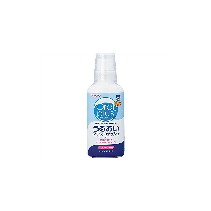 Wakodo Oral Plus Moisturizing Mouth Wash, Aquament, 8.5 fl oz