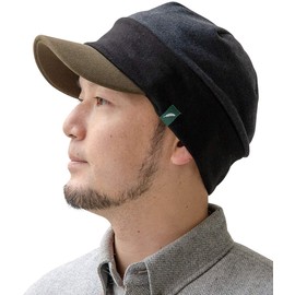 Nakota Sweat Work Cap, Newsboy Hat, Unisex, Large Size, Tricolor, Loose Fit, All Seasons